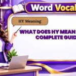 What Does HY Mean in Text Complete Guide