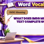 What Does IMSG Mean in Text Complete Guide
